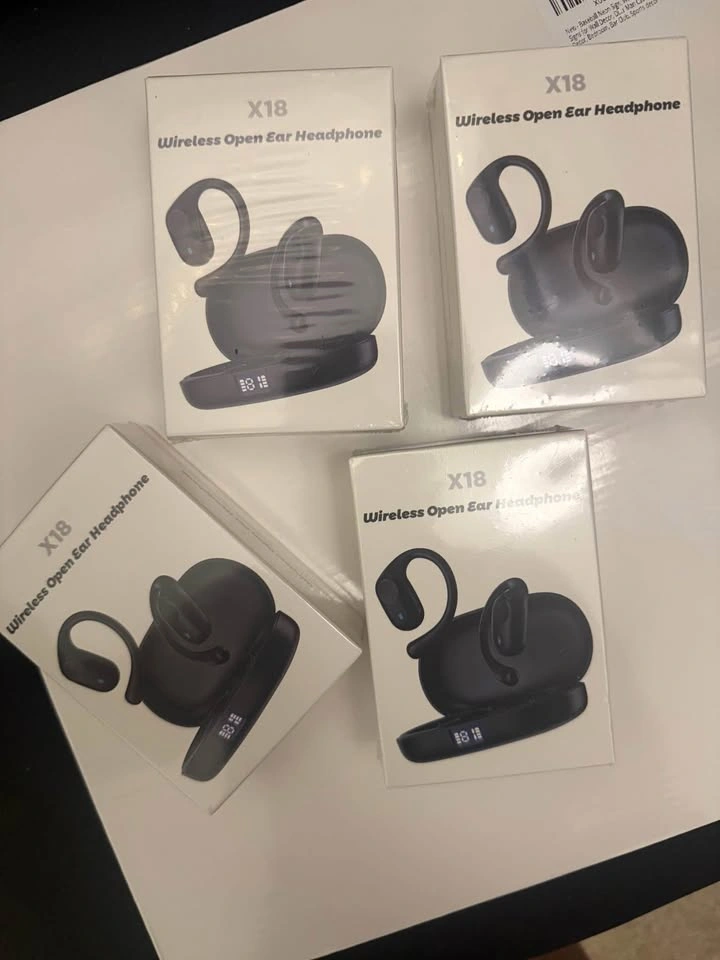 Open Ear Bluetooth 5.3 Sports Headphones with Smart Display - photo 2