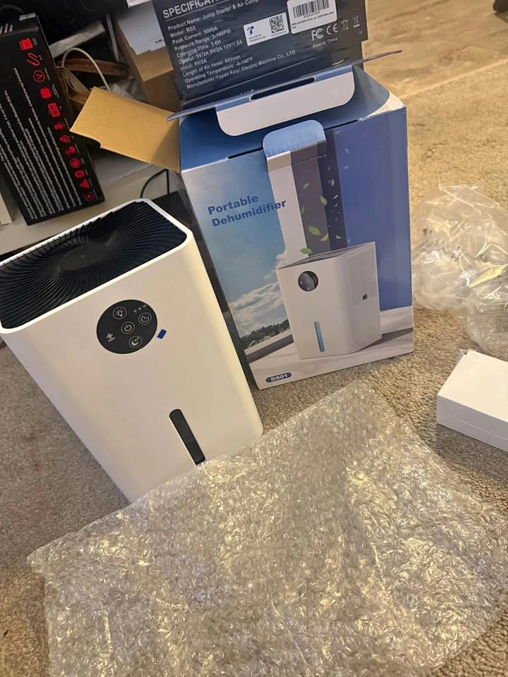Dehumidifier, 63OZ Quiet Dehumidifiers for Home