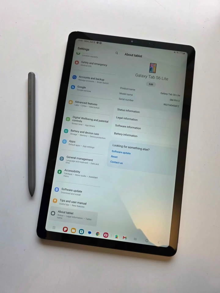 Samsung Galaxy Tab S6 Lite with S Pen - photo 2
