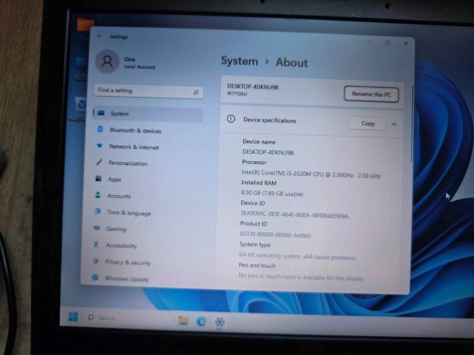 Lenovo ThinkPad T420 i5, 8RAM, SSD256 - photo 2