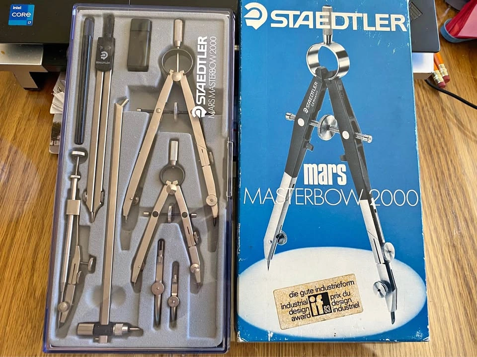 Drafting Set Staedtler Mars Masterbow 2000 #55110