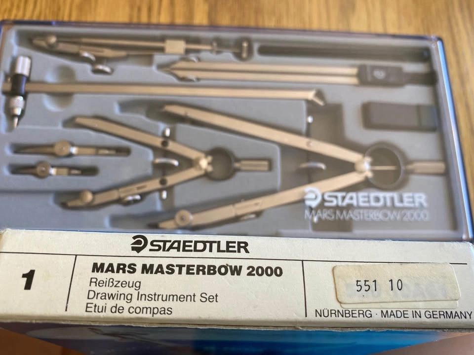Drafting Set Staedtler Mars Masterbow 2000 #55110 - photo 2