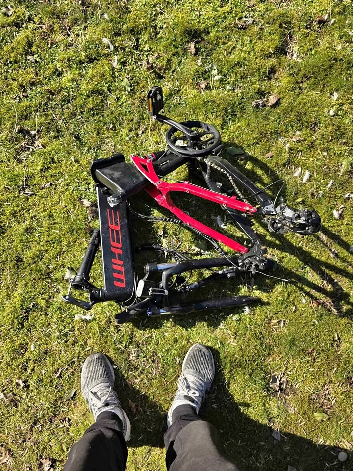WHEE folding electric bike