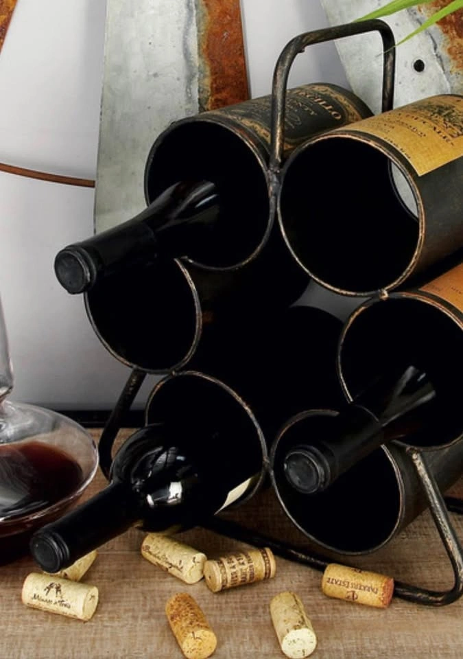 Metal wine rack holder - photo 5