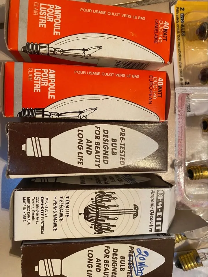Light bulbs for chandeliers All for $15 - photo 2
