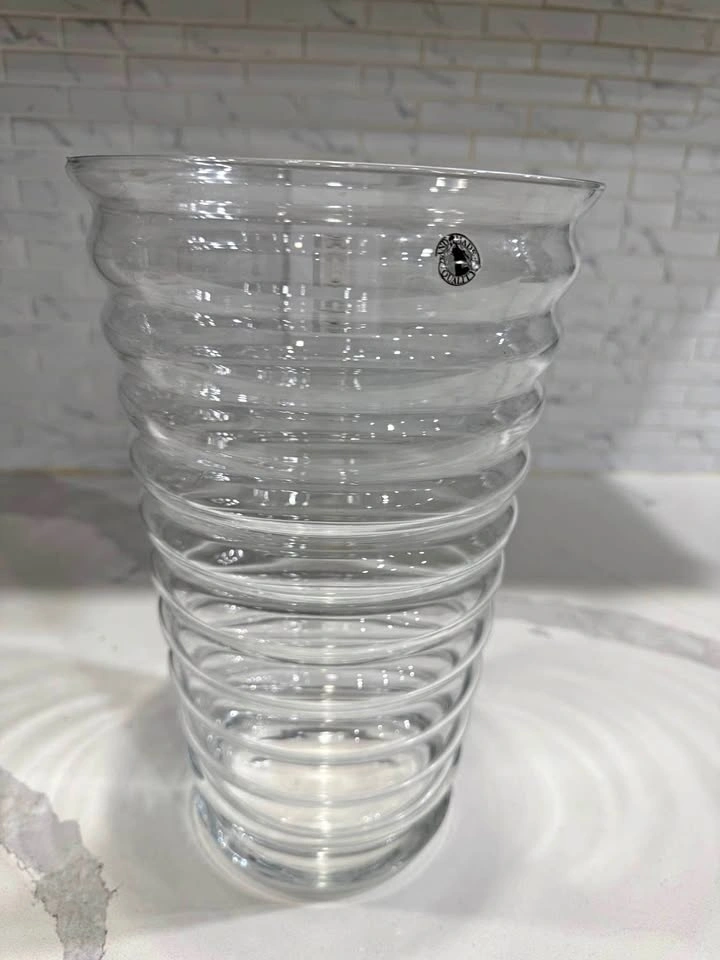 Beautiful Ribbed Vase