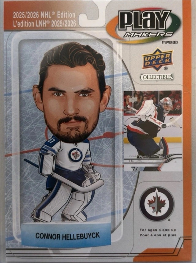 CONNOR HELLEBUYCK Play Makers PM-24 SSP - 2025-26 UD Ext. Series