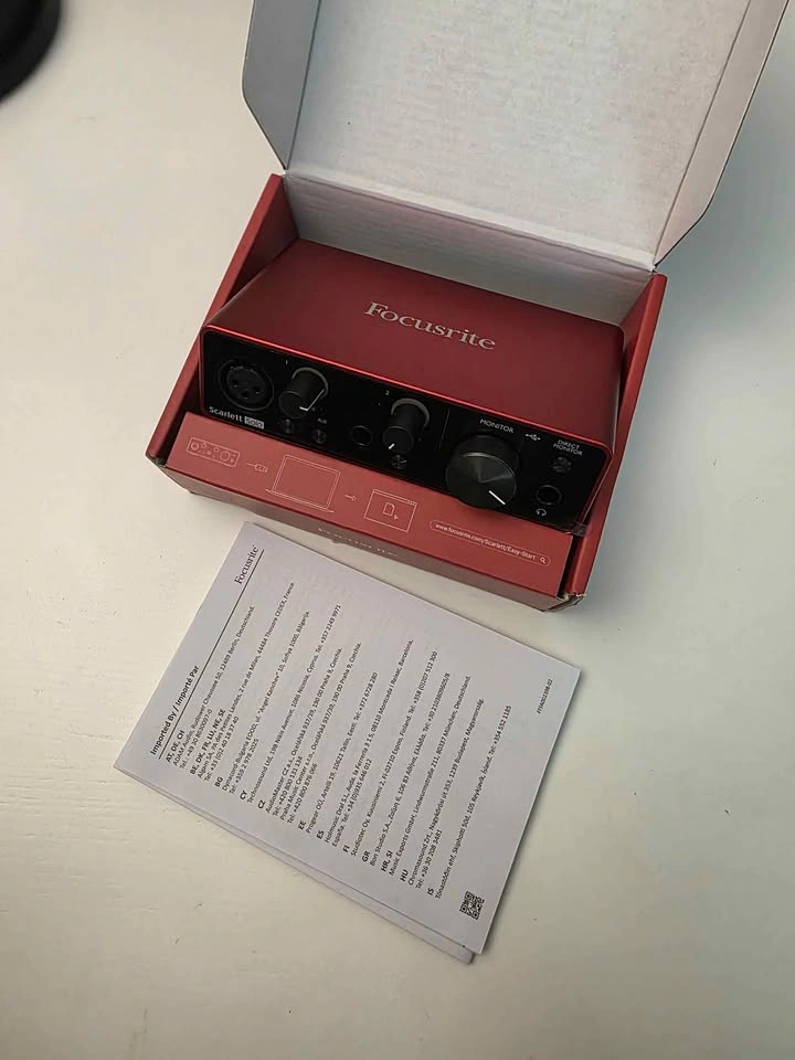 MXL CR Condenser Mic & Focusrite Scarlett Solo Studio Bundle - photo 3