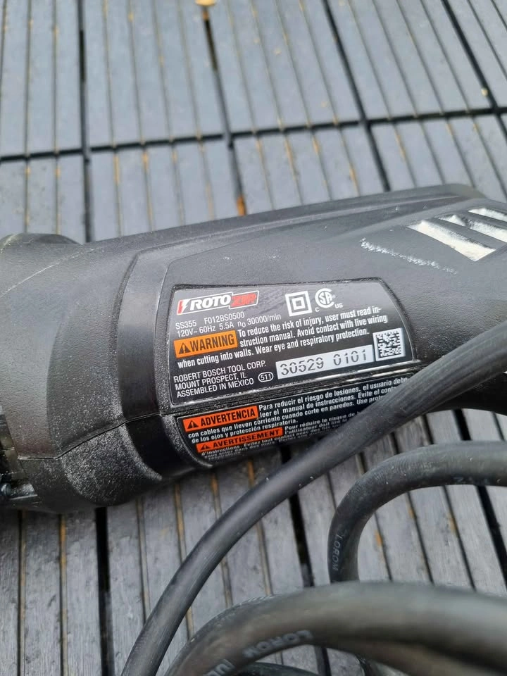 RotoZip RotoSaw SS355 Power Tool - photo 3