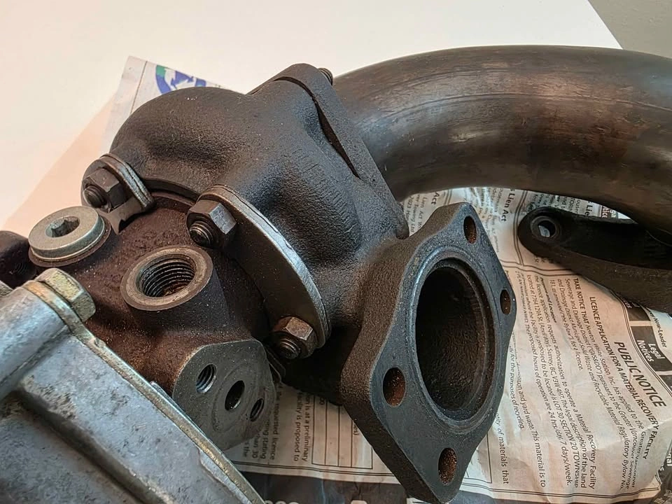 OEM Porsche 944 Turbo KKK K26 Turbocharger With Pipe - photo 4