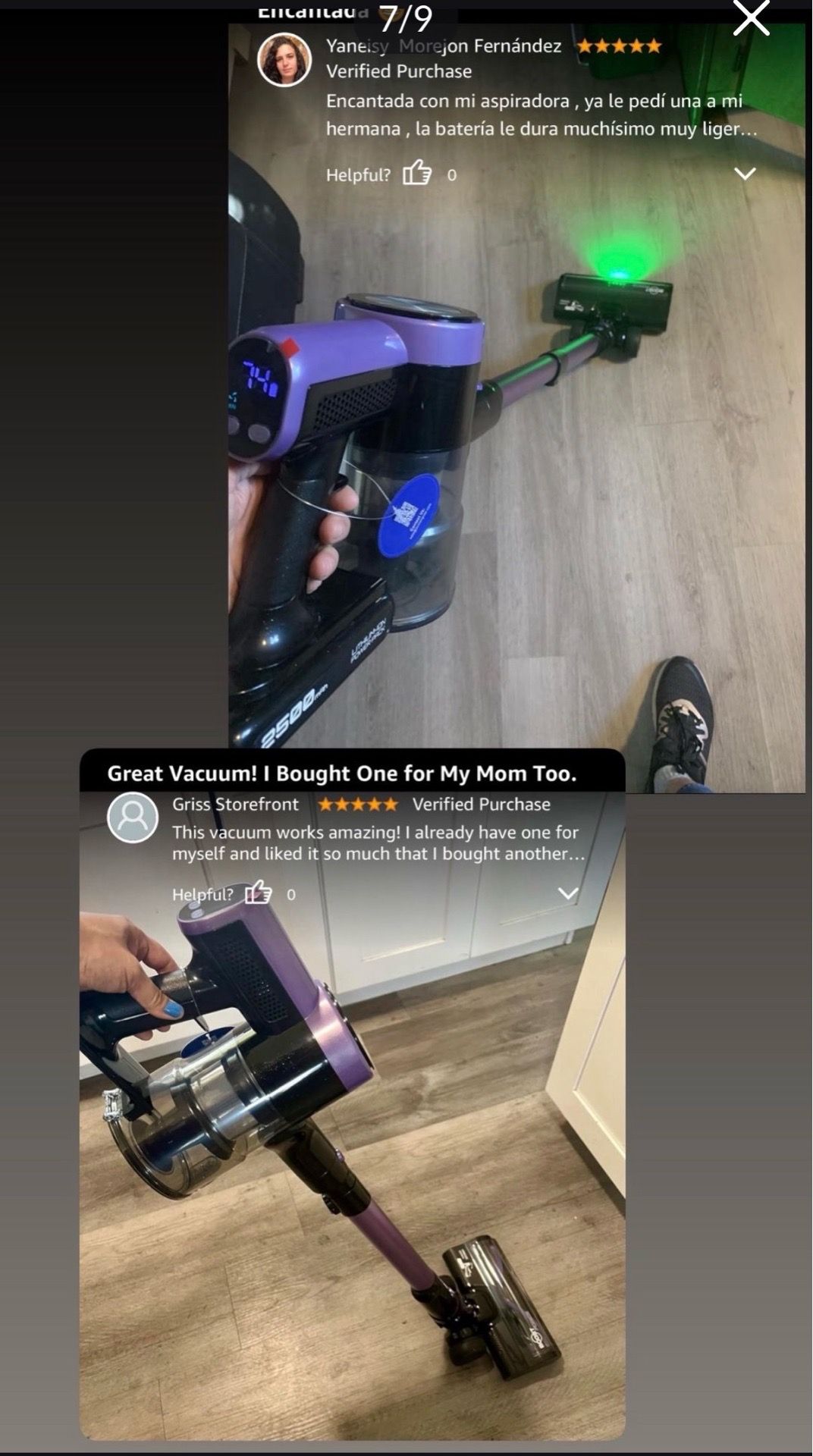 Cordless Vacuum Cleaner 46KPa/500W Stick Vacuum - photo 5