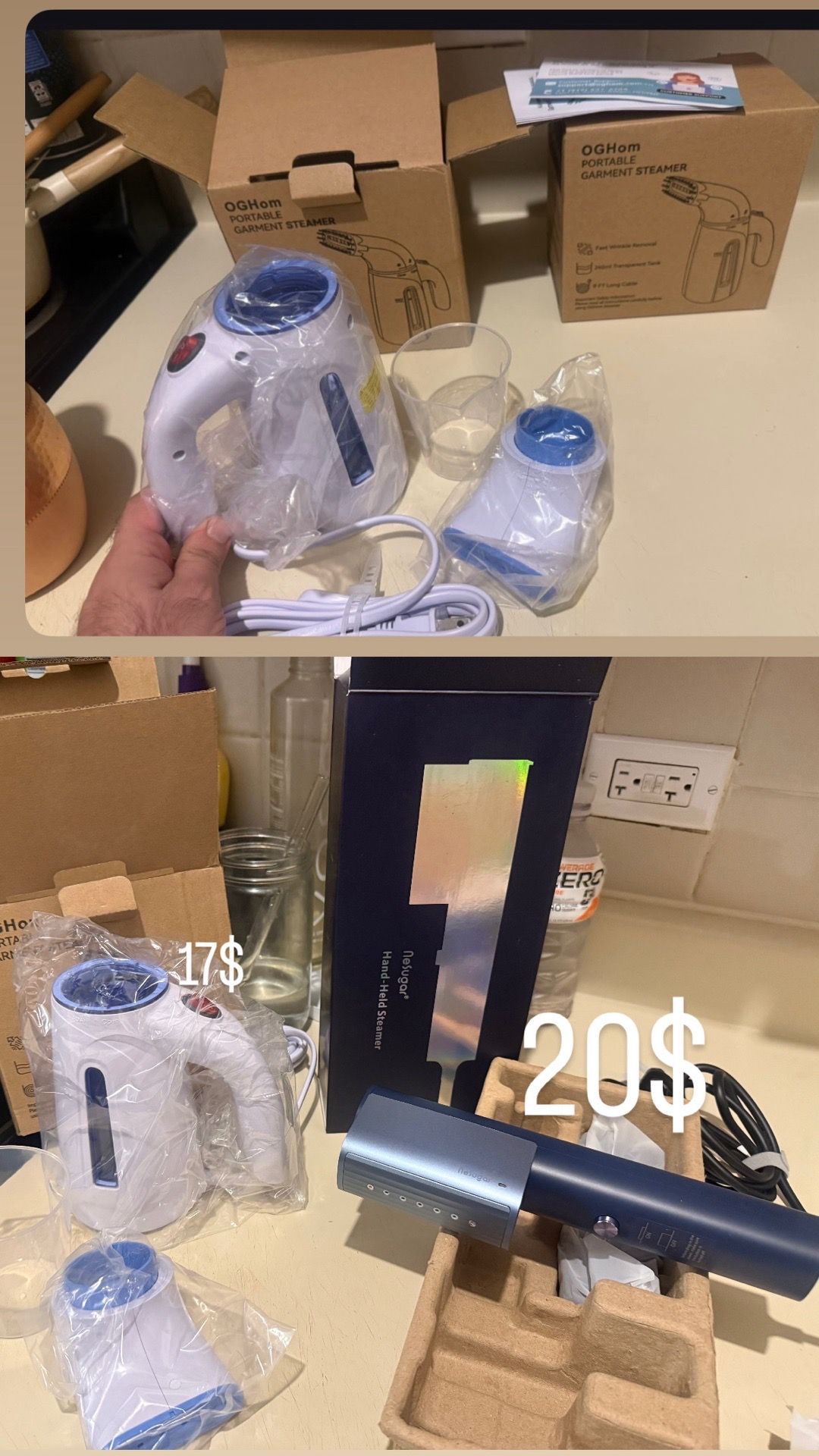 Portable Handheld Travel Garment Steamer - New - photo 2