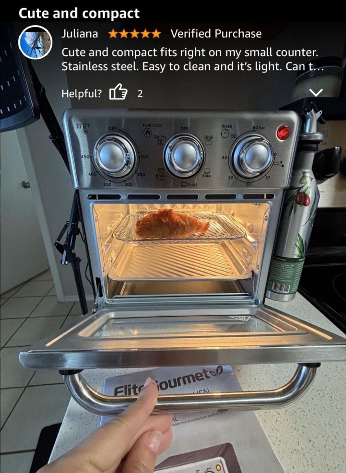 Air Fryer / Oven / Dryer / Cooker / 8.5QT - photo 4