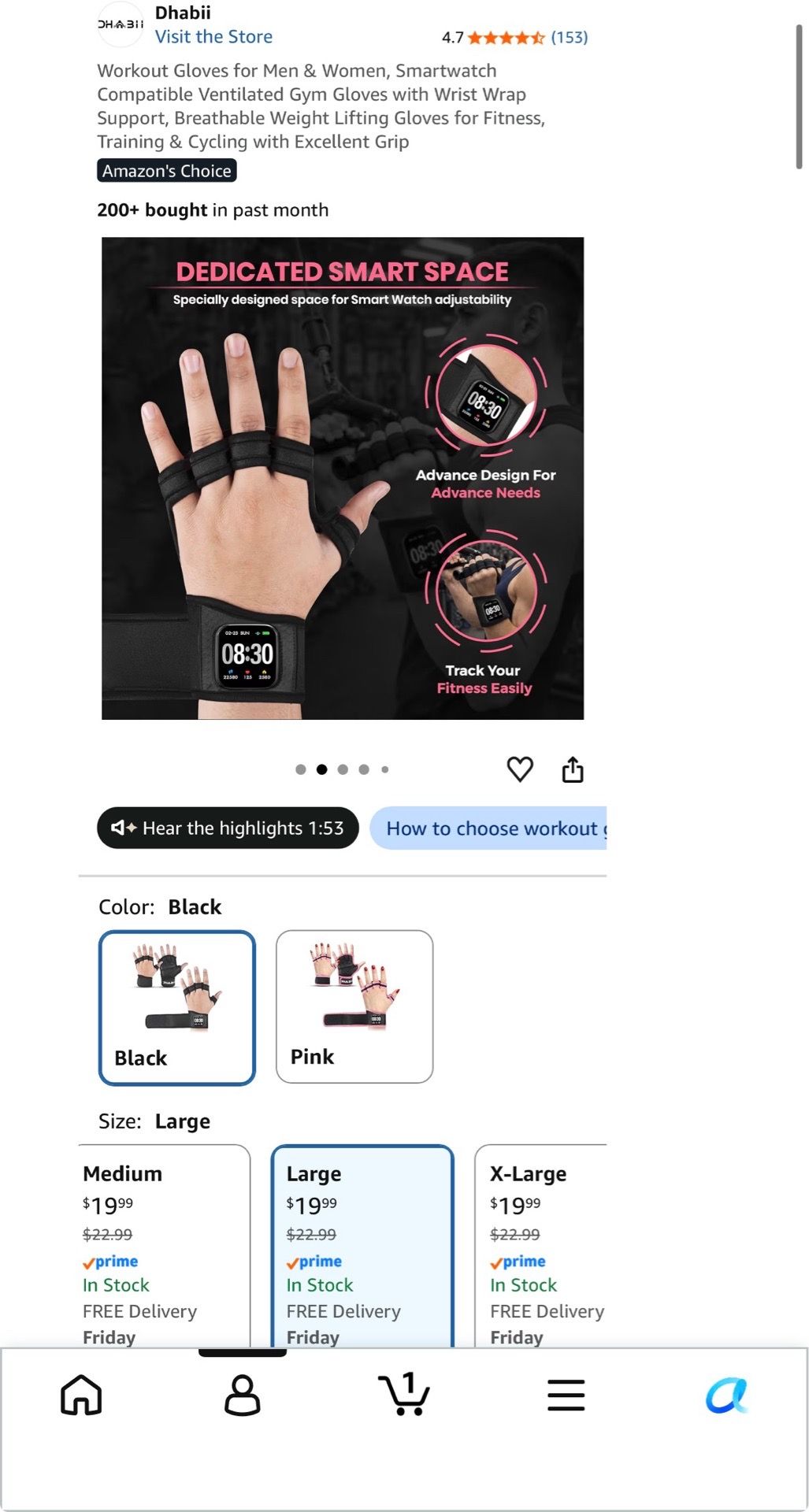 Workout Gloves for Men & Women with Wrist Support - photo 5