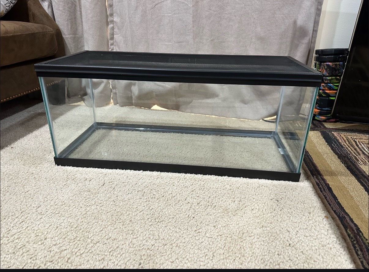 20 Gallon Long Aquarium / Reptile / Turtle Tank - photo 2