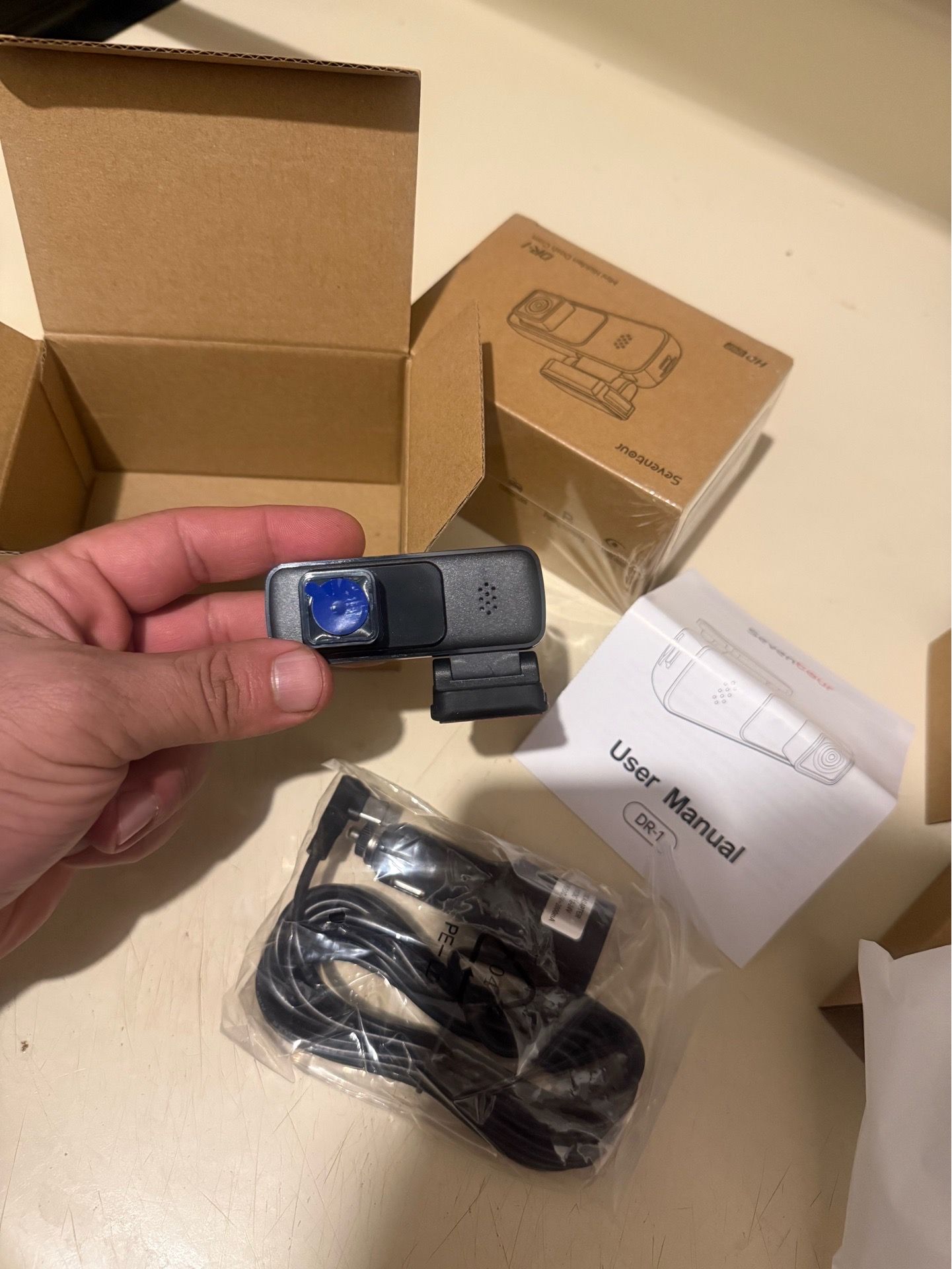 Mini Dash Cam FRONT 2K with WiFi and 32GB Card