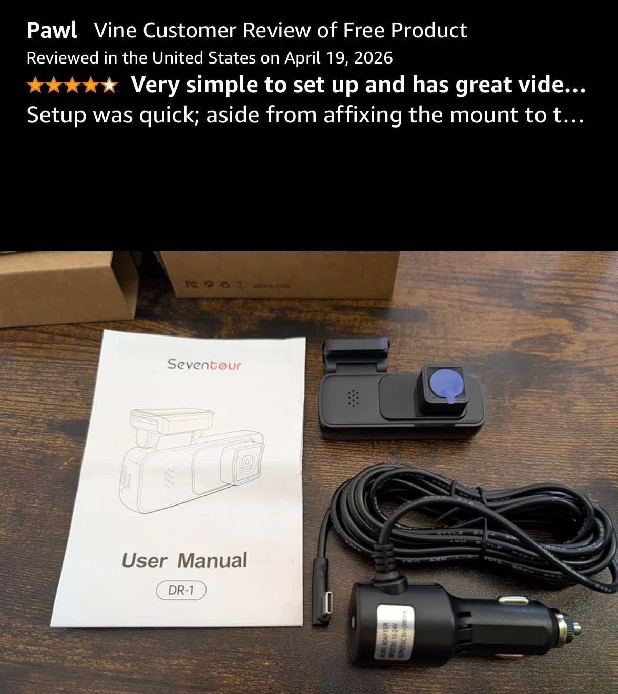 Mini Dash Cam FRONT 2K with WiFi and 32GB Card - photo 3