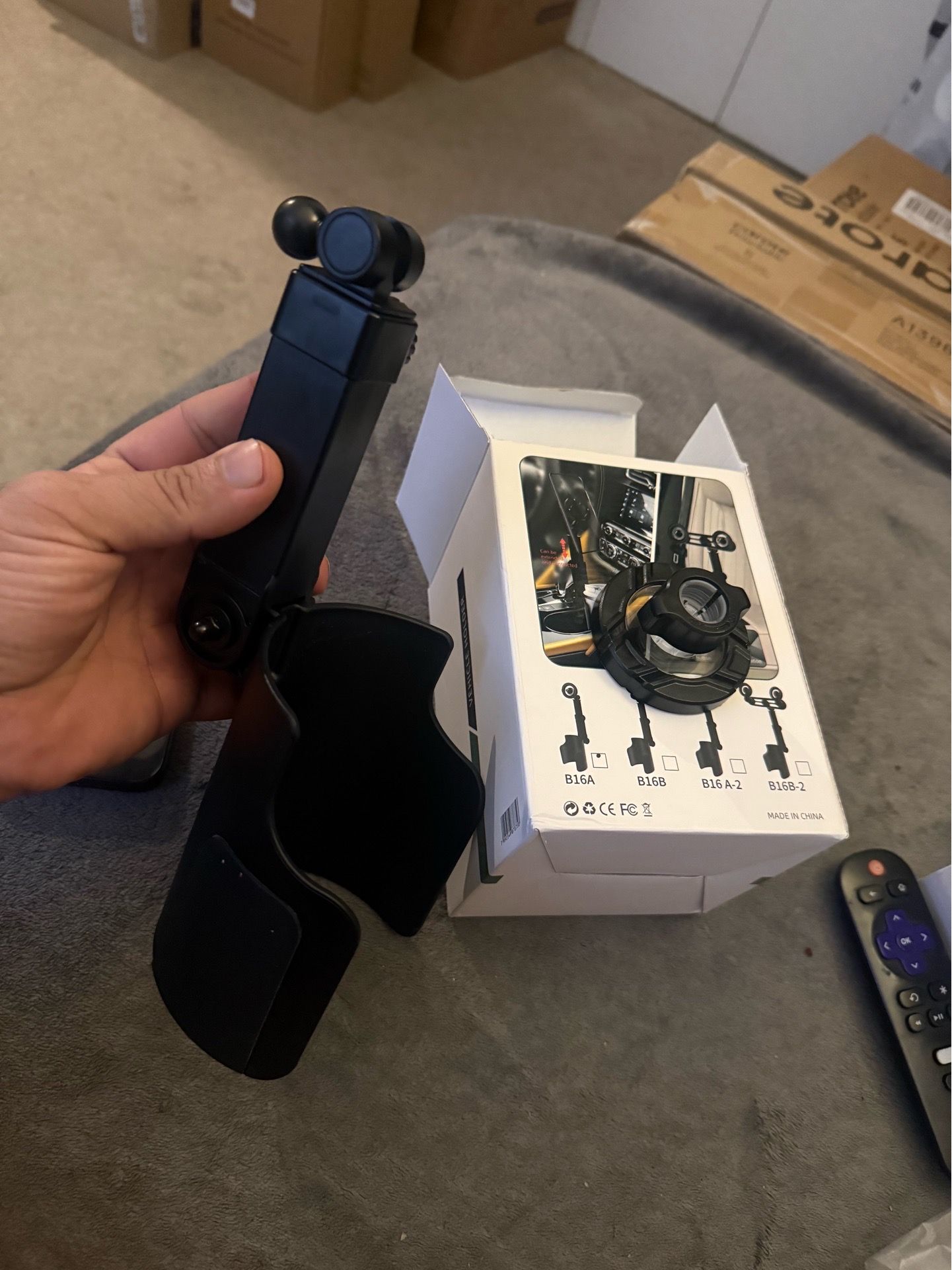 Adjustable Magnetic Cup Holder Phone Mount - photo 5