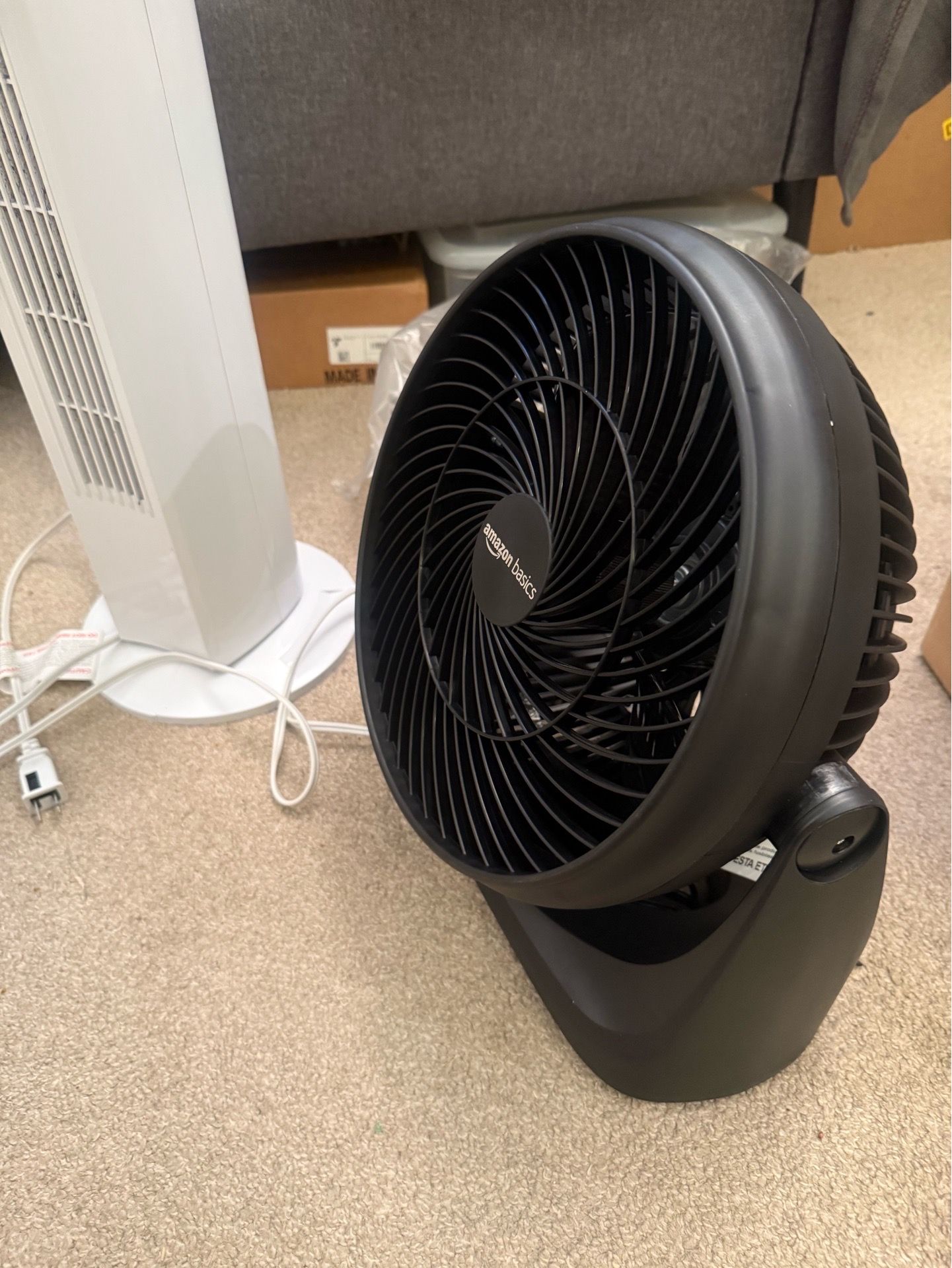 Oscillating Tower Fan with Remote, 3 Modes, 3 Speeds - photo 2
