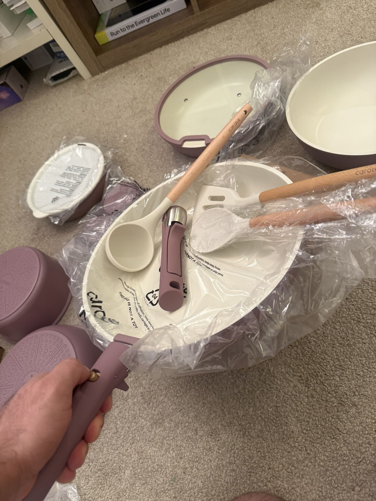 Nonstick Cookware Set with Detachable Handles - photo 4