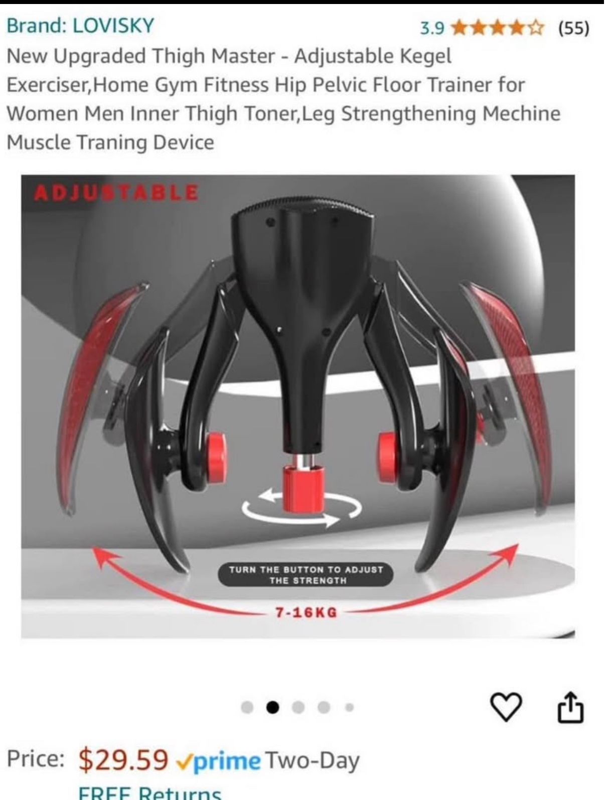 Thigh Exerciser Master, Home Fitness Equipment - photo 4