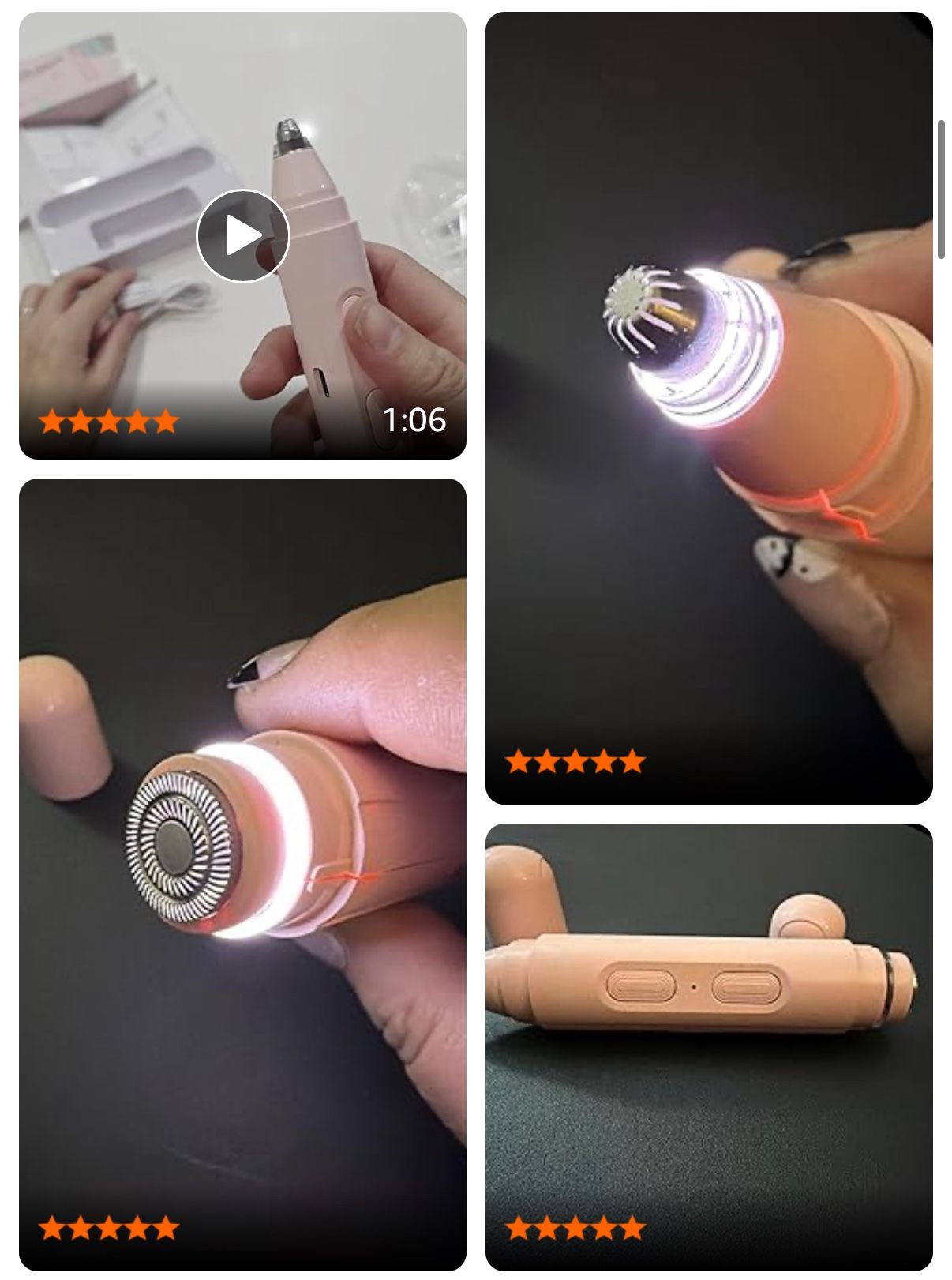 2-in-1 Facial Hair Remover & Eyebrow Trimmer - photo 4