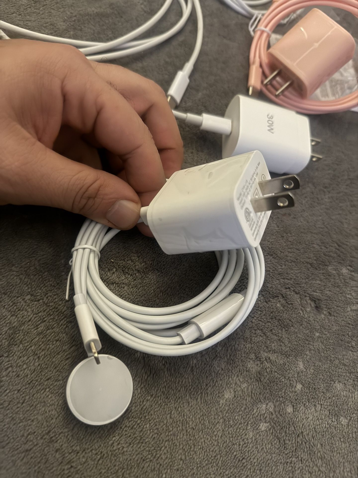 iPhone Charger Fast Charging 20W USB-C Wall Charger & 6ft Cable - photo 4