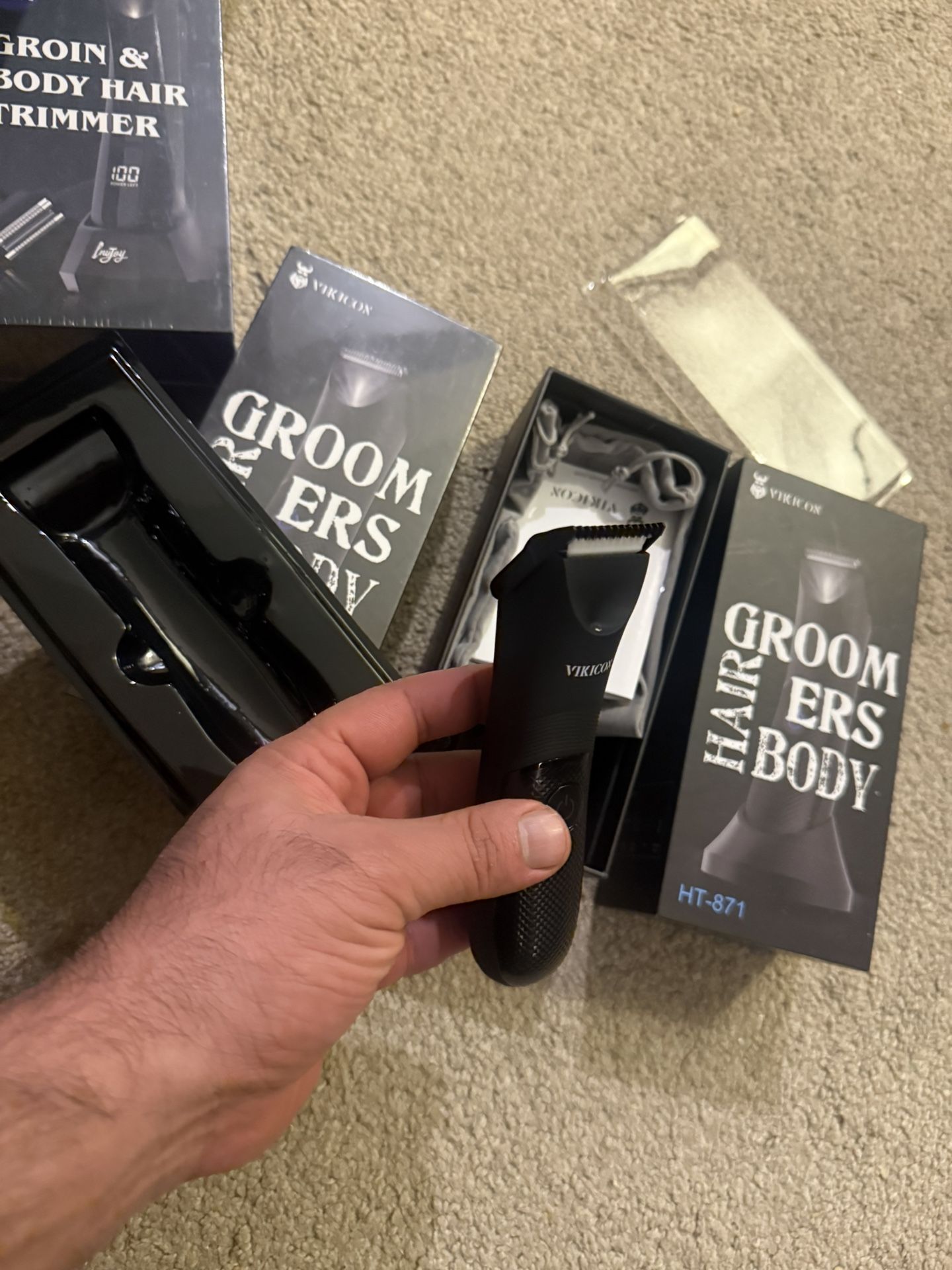 Manscape Trimmer for Men - Waterproof Body Groomer