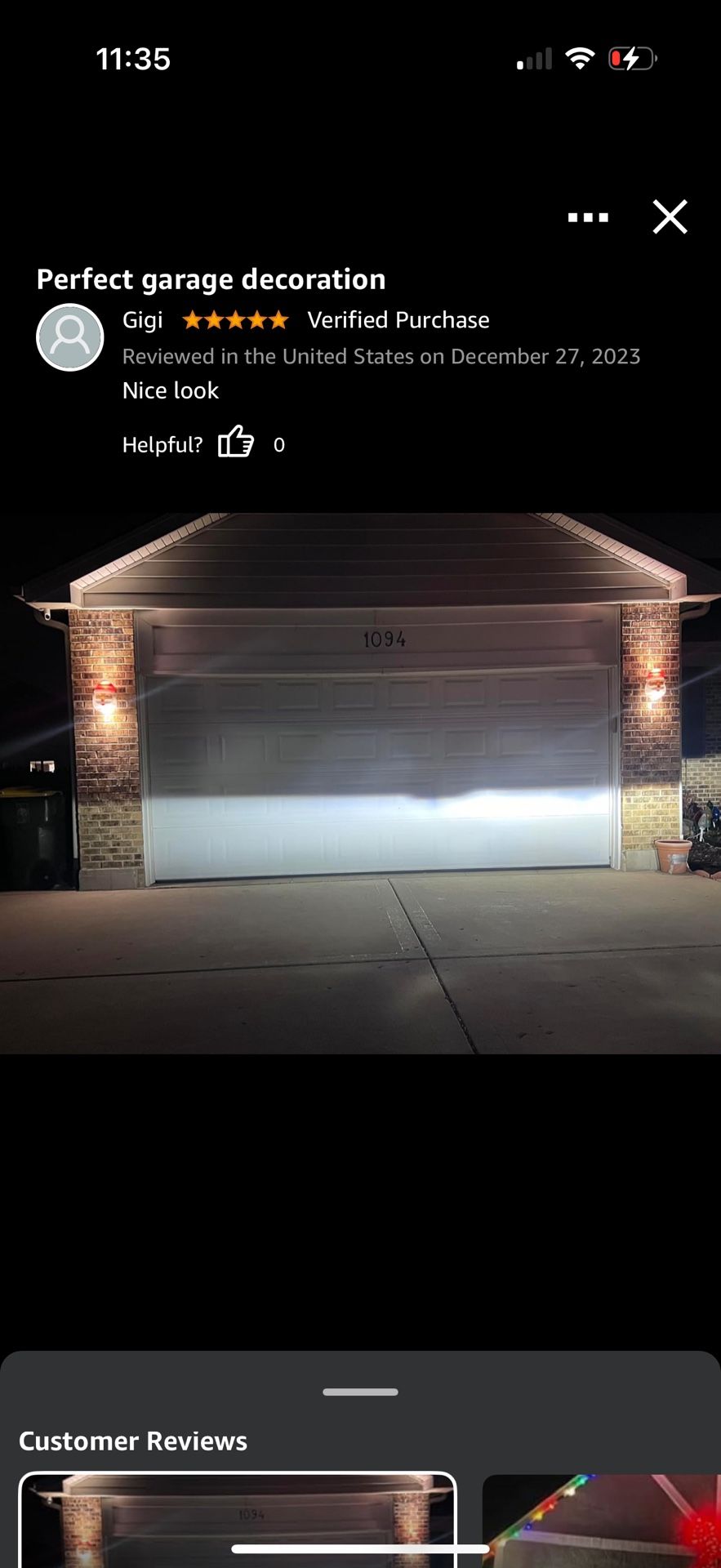 Christmas Santa Porch Light Covers for Garage Door - photo 5
