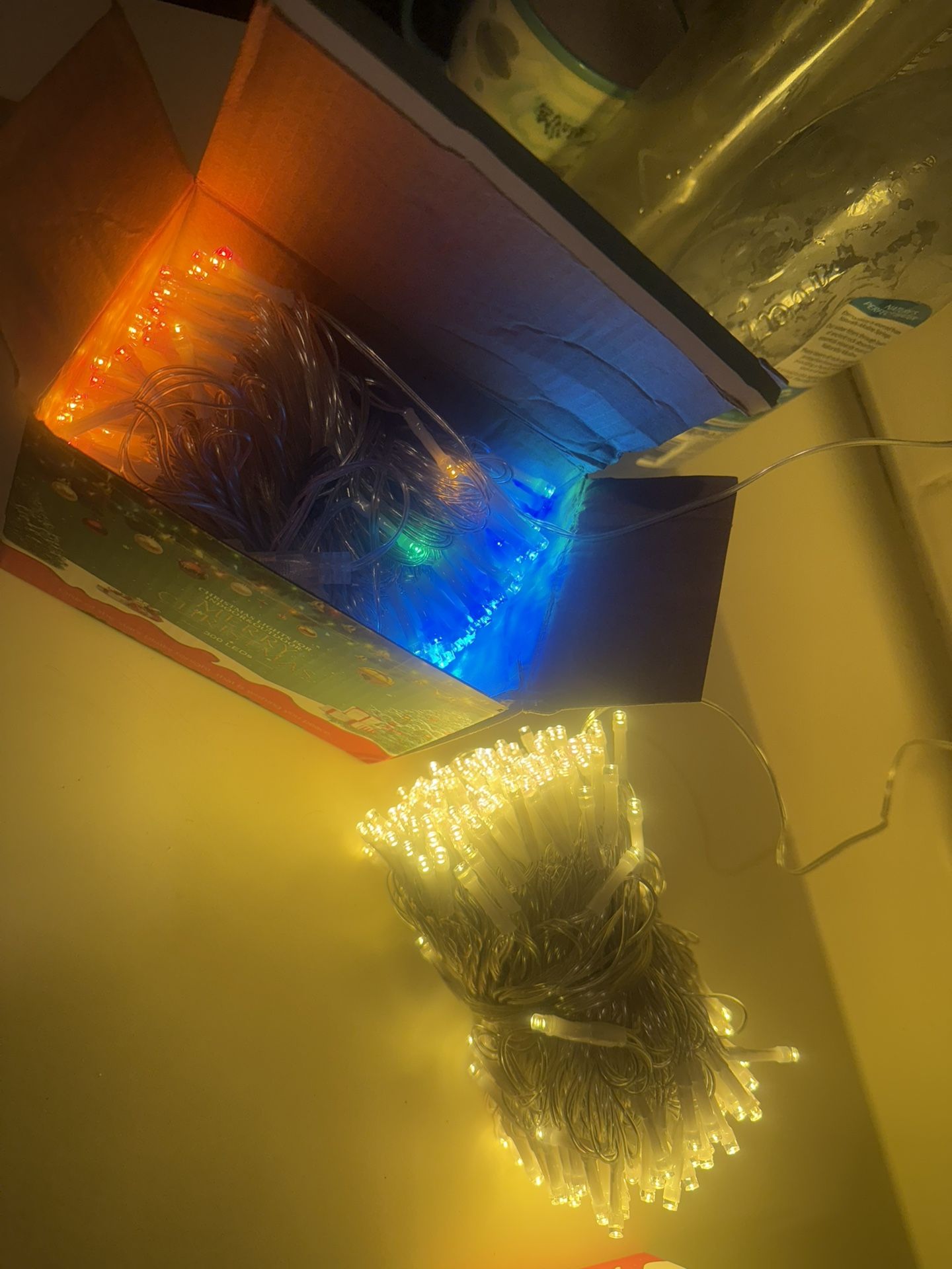 300 LED Christmas Fairy String Lights 100FT, 8 Modes & Timer