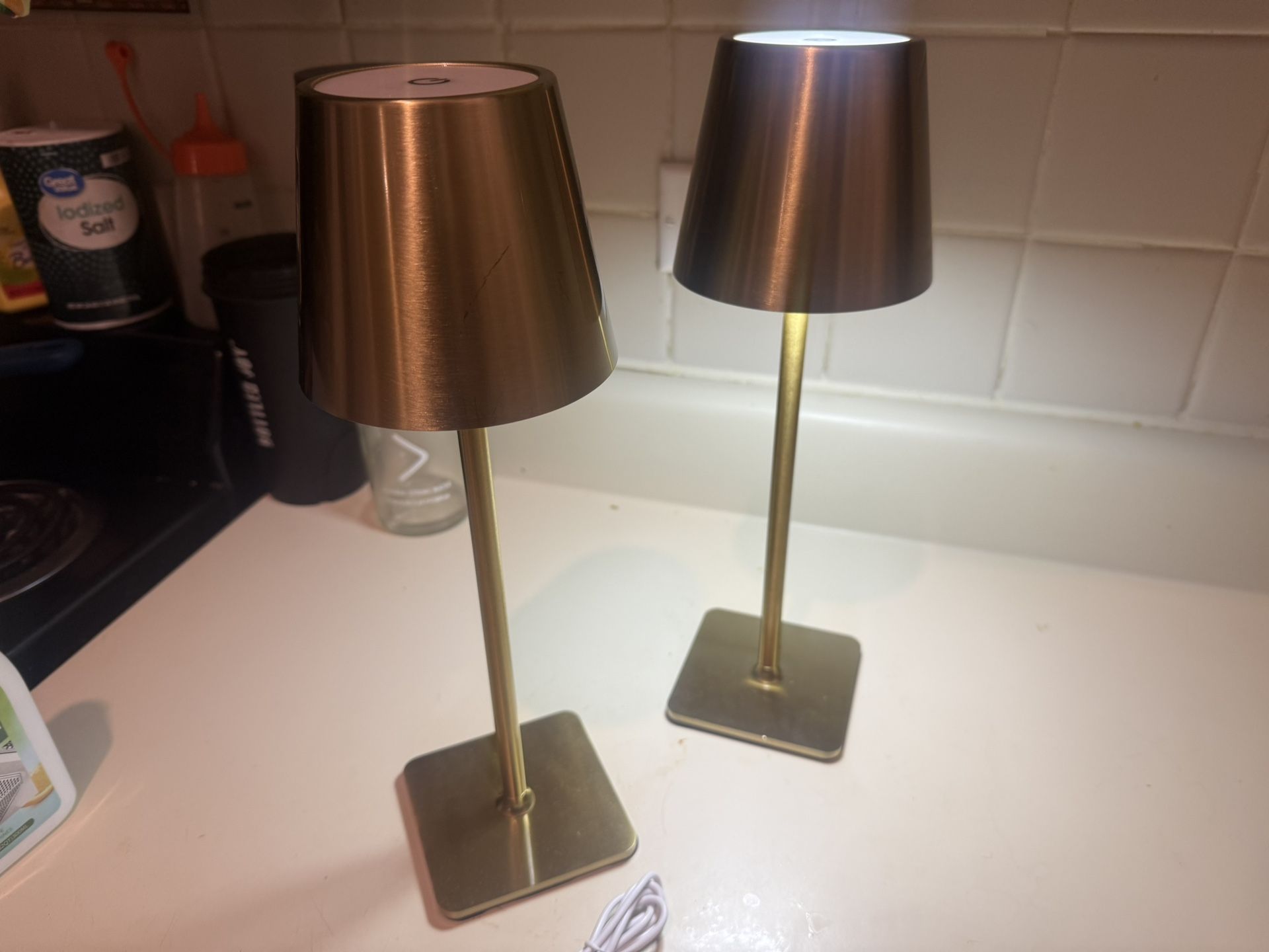2Pack Cordless LED Rechargeable Table Lamps - photo 2