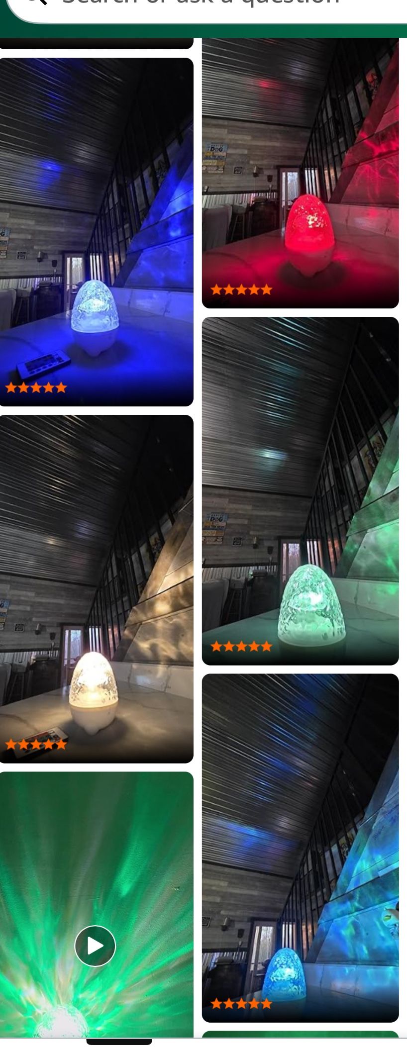 Galaxy Projector for Bedroom with Bluetooth Speaker - photo 2