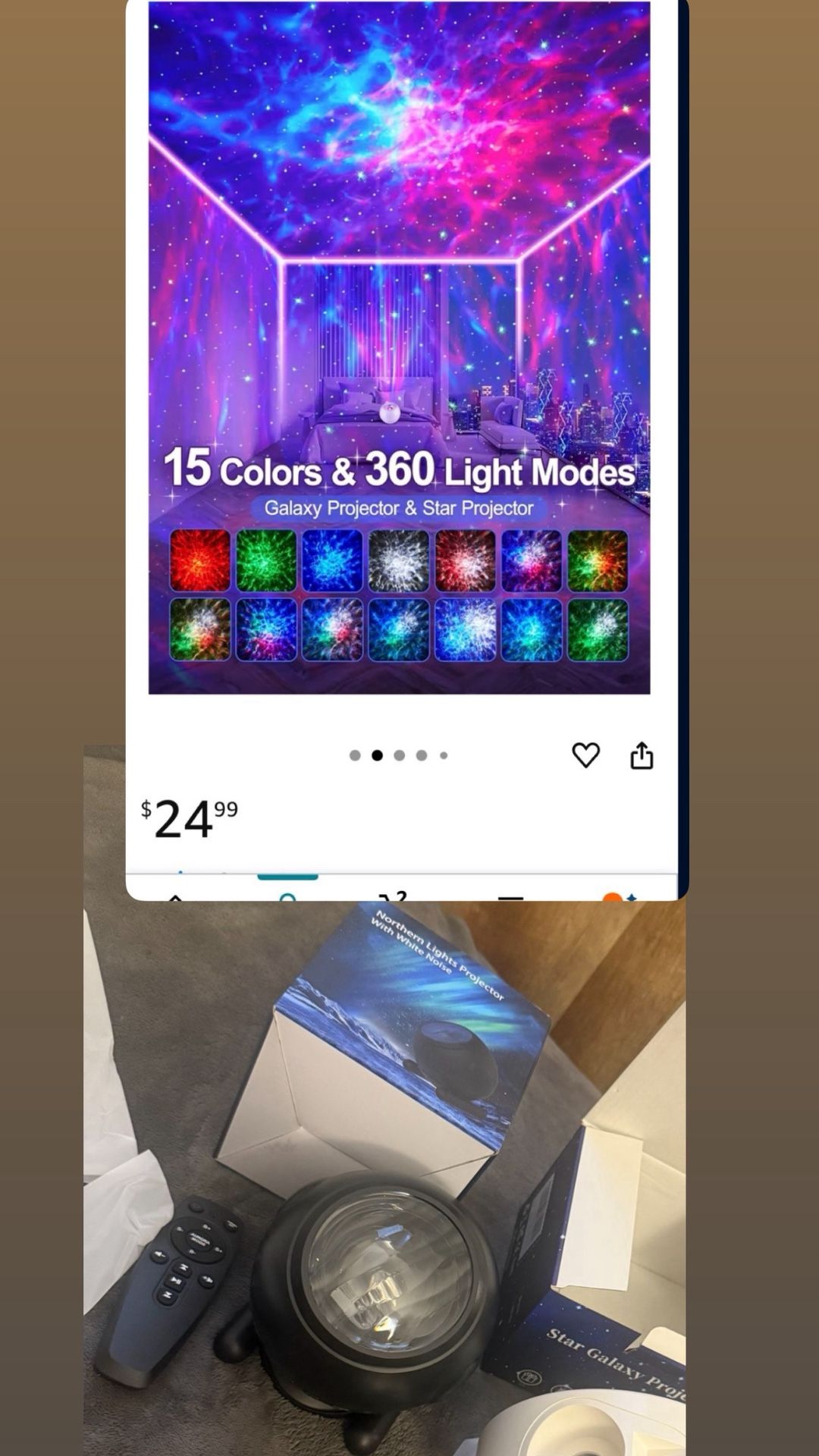 Galaxy Projector for Bedroom with Bluetooth Speaker - photo 4