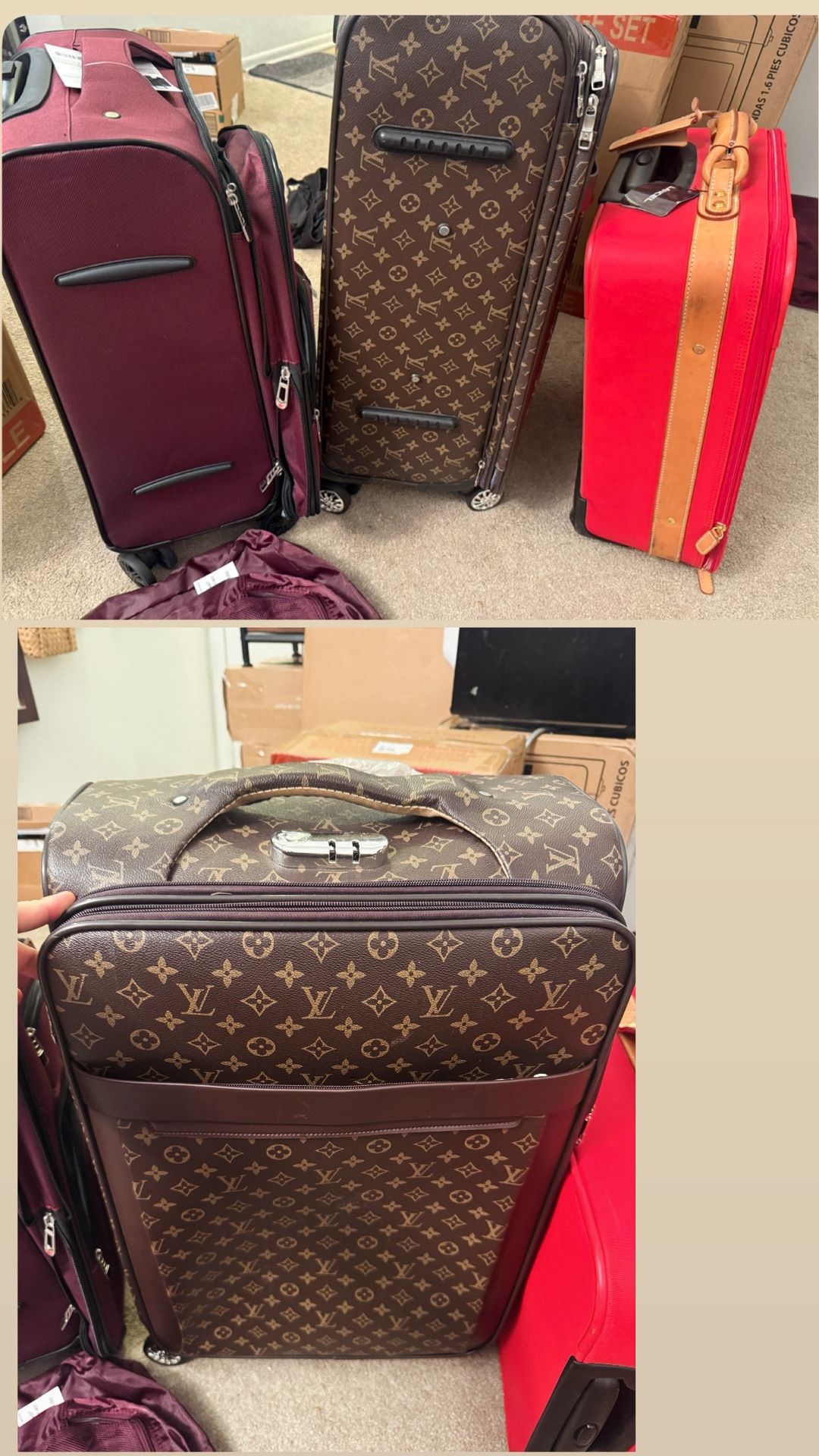 Expandable Travel Suitcase Luggage with 4 Wheels - photo 3