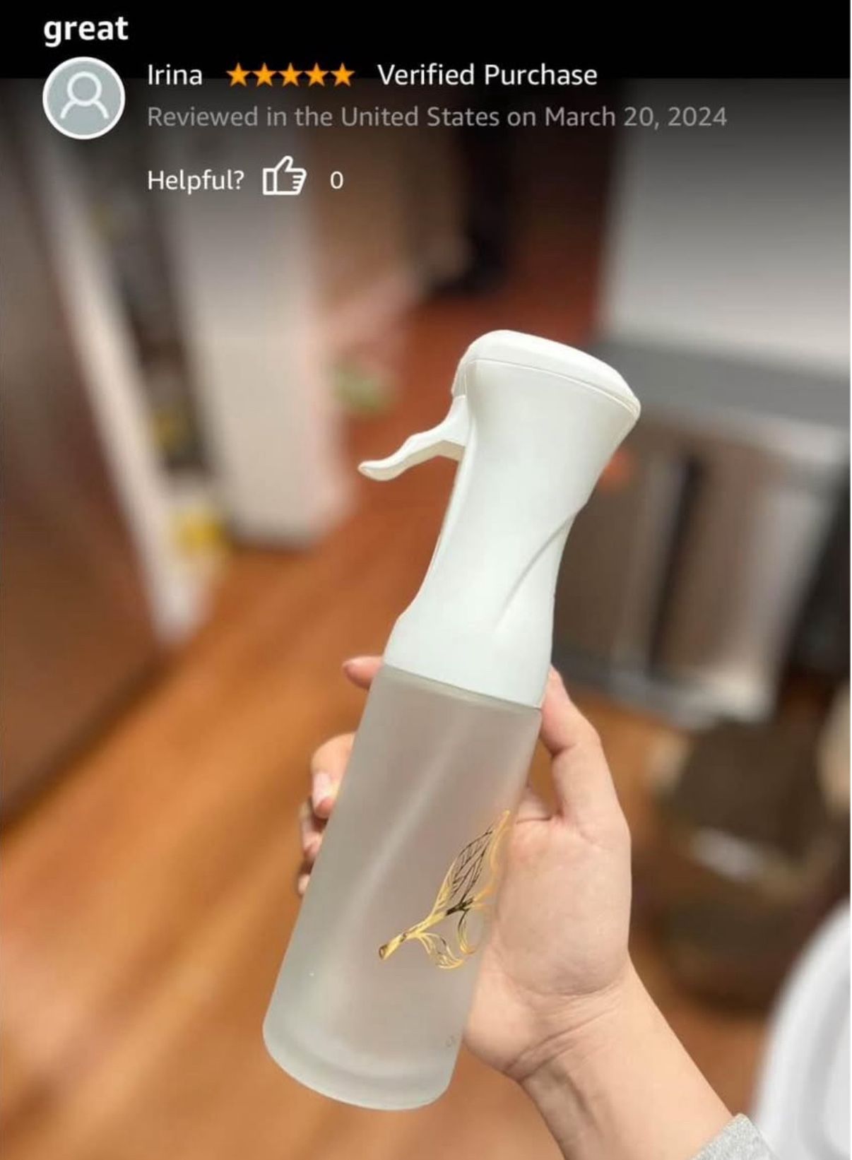 Oil Sprayer for Cooking, 200ml Glass Olive Oil Spray Bottle