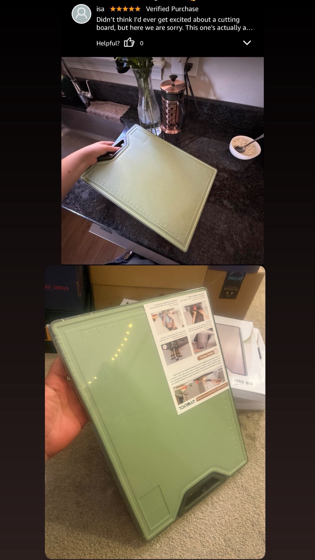 Titanium Cutting Board – Double Sided 16"x11" - photo 2