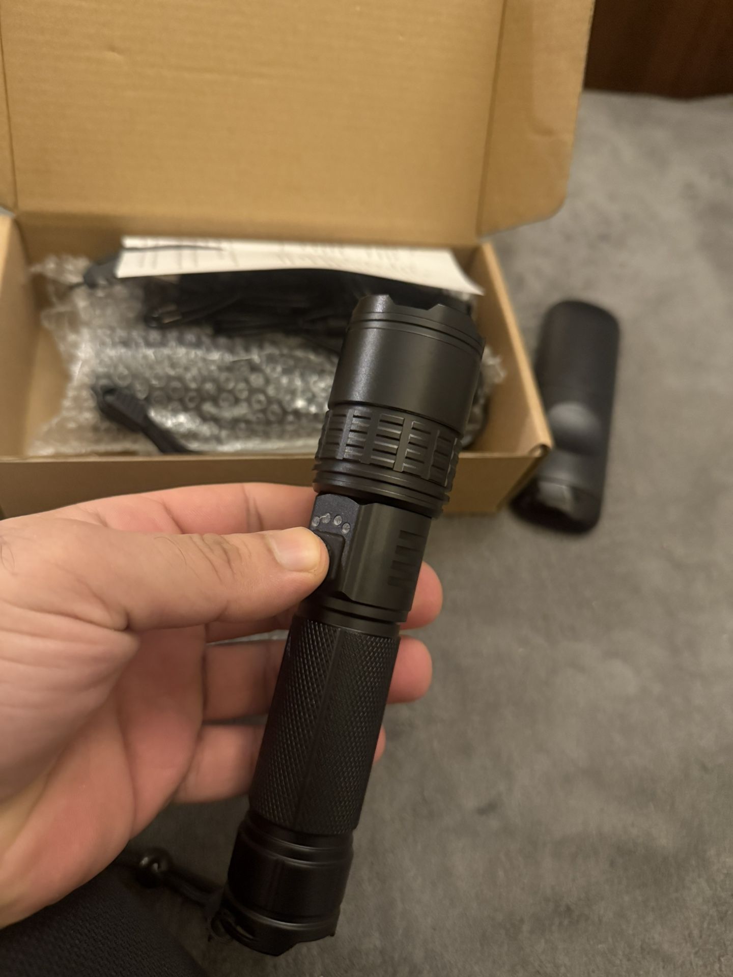 Rechargeable 99,000 Lumens Super Bright LED Flashlight - photo 2