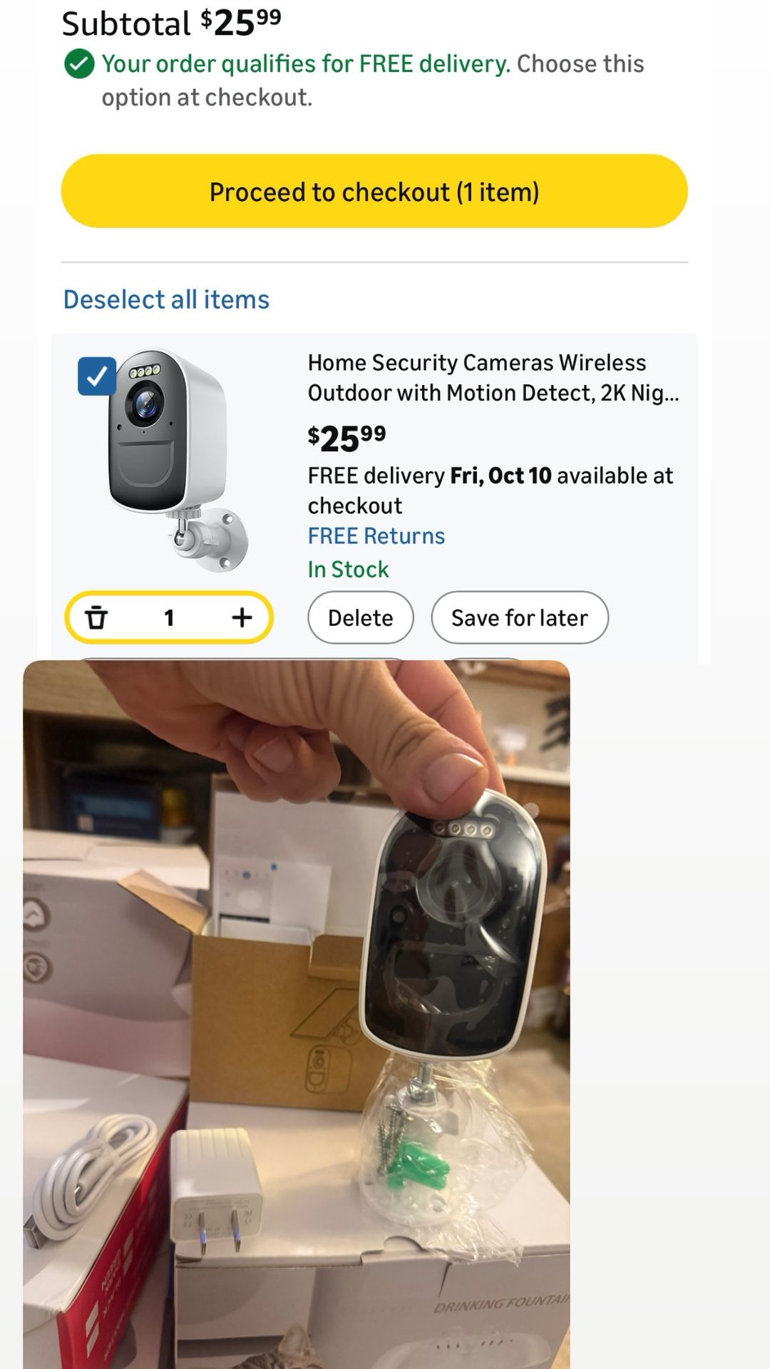 Home Security Cameras Wireless Outdoor 2K Night Vision - photo 2