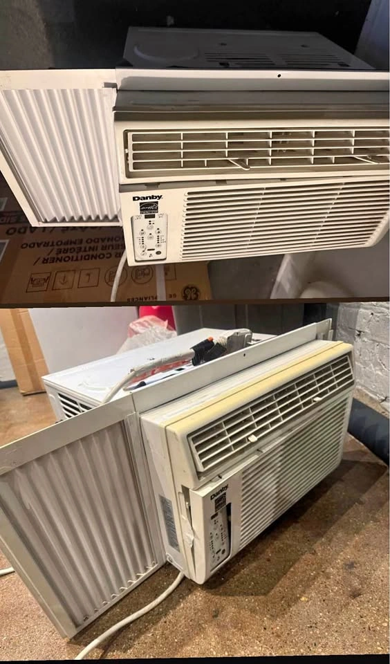 Air Conditioner 8000 BTU Window Unit with Remote