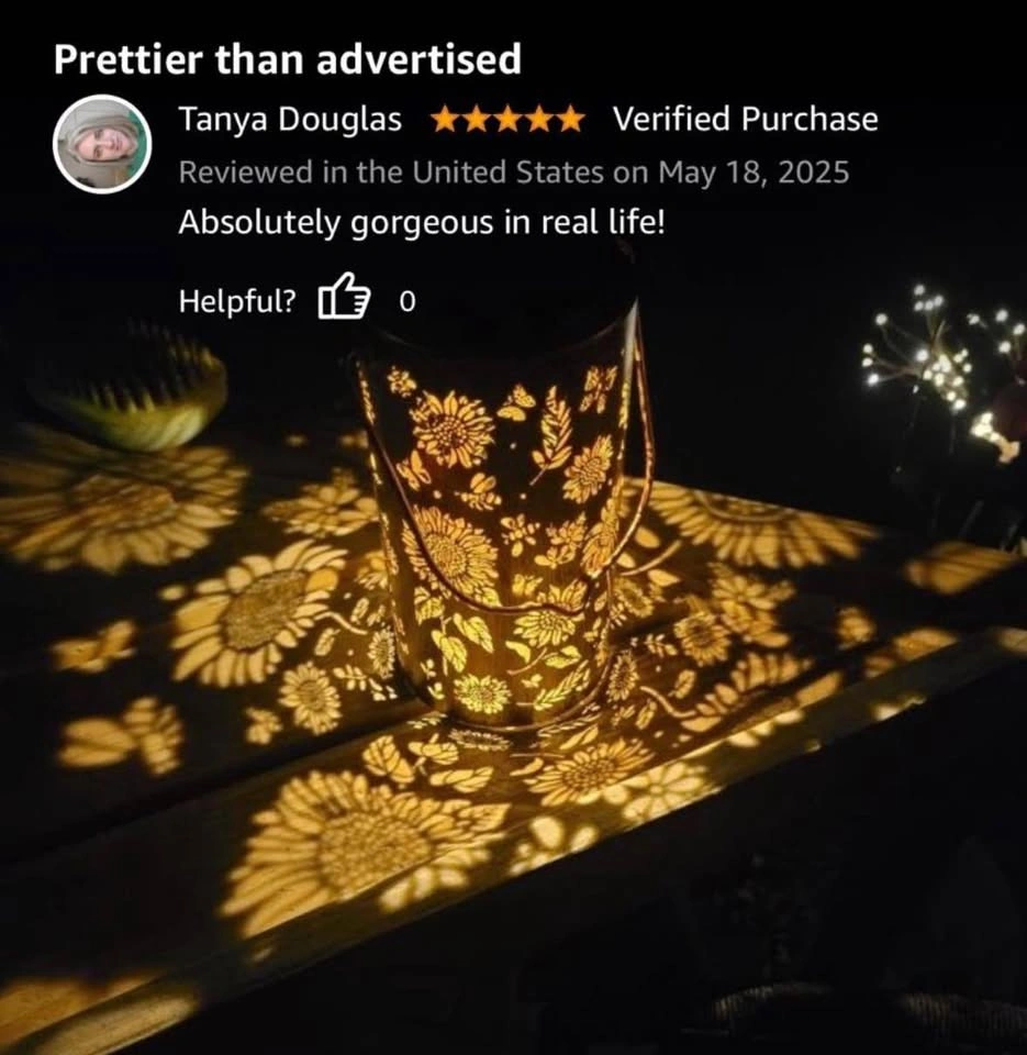 Sunflower Solar Lanterns Outdoor Waterproof - photo 5