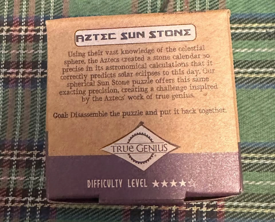 True Genius Aztec Sun Stone - photo 4