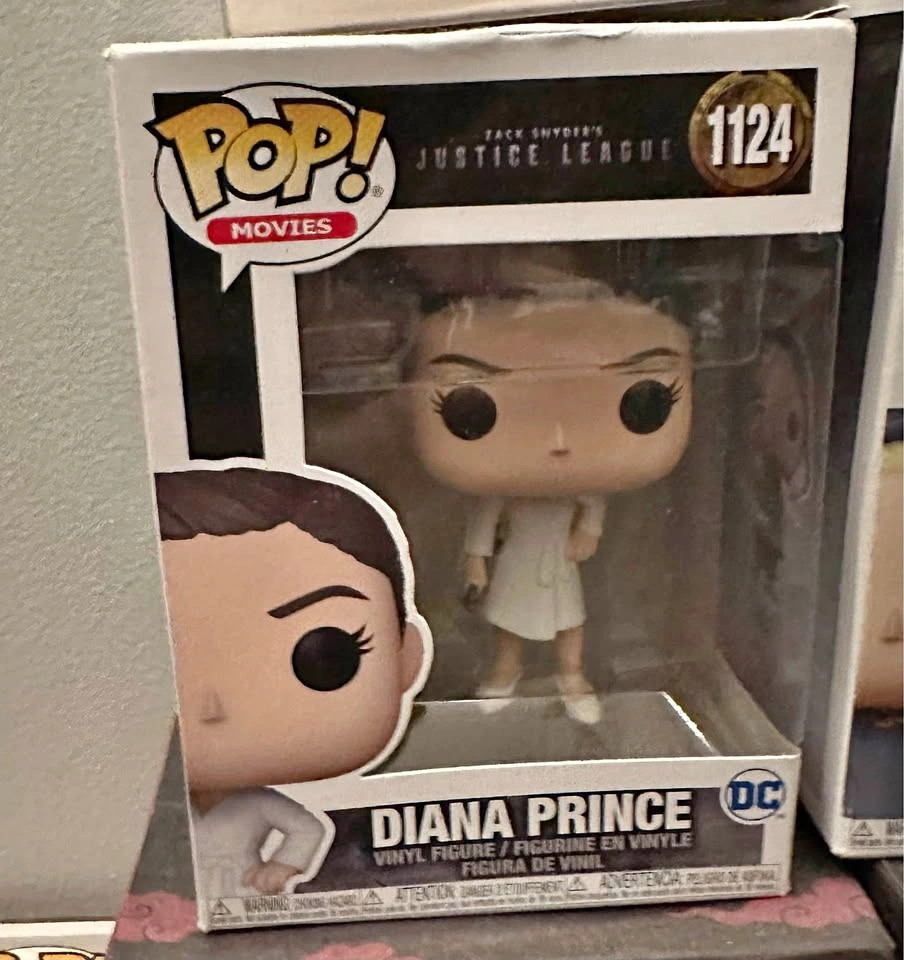 Funko Pop! Diana Prince 1124 DC Comics Zack Snyder's