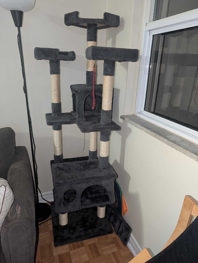 Large Multi-Level Cat Tree Tower