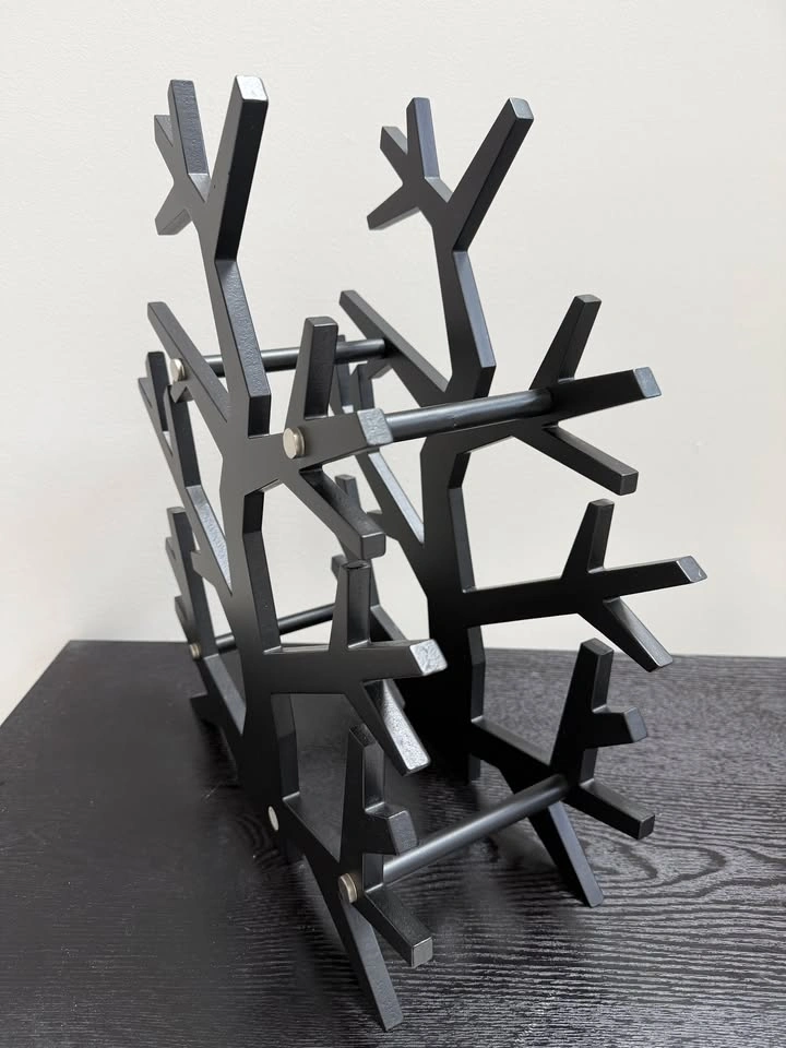Modern Black Tree Wine Rack or Accessory or Jewelry Holder - photo 2