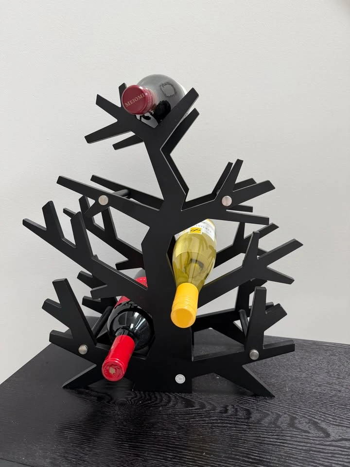 Modern Black Tree Wine Rack or Accessory or Jewelry Holder - photo 3