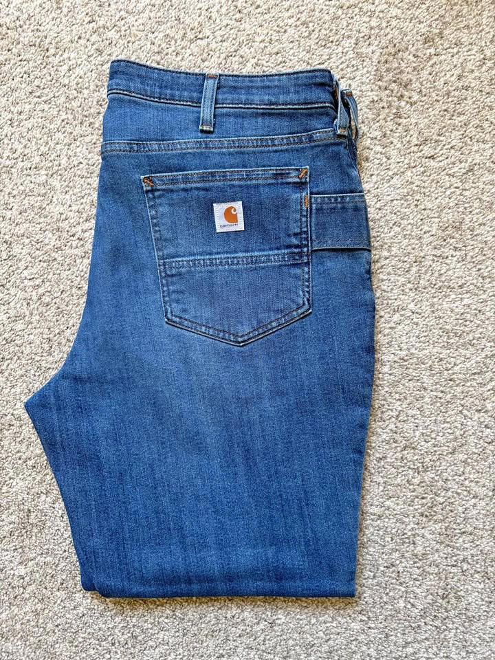 New Carhartt Women’s Rugged Flex Relaxed Fit Jeans