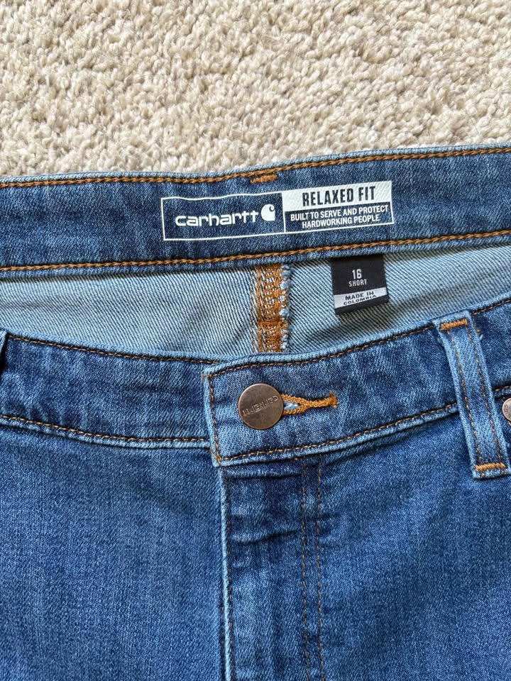 New Carhartt Women’s Rugged Flex Relaxed Fit Jeans - photo 3