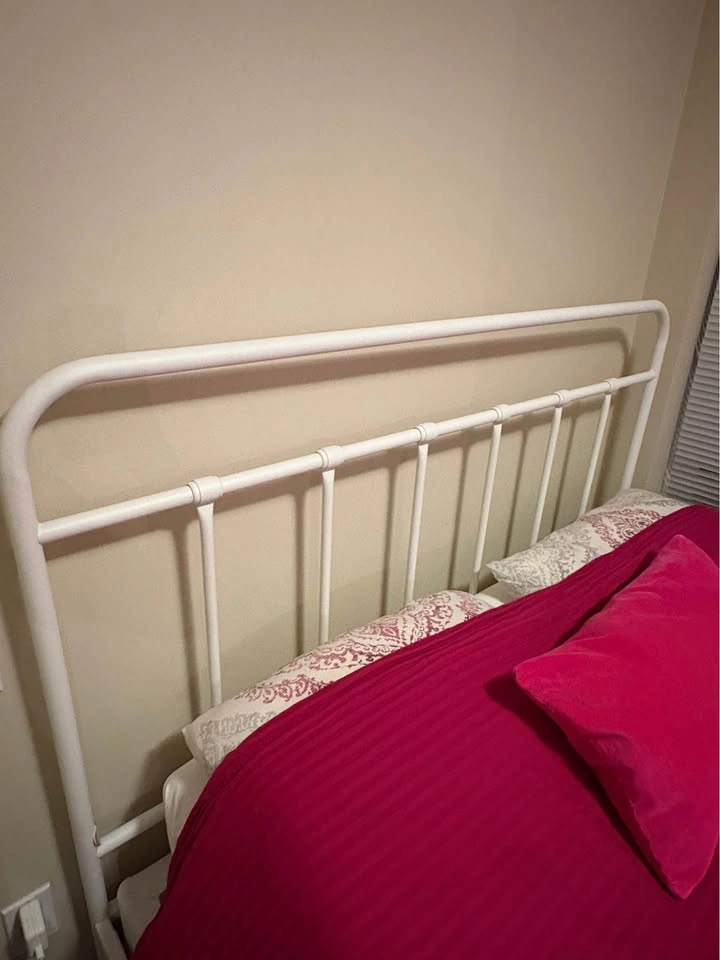 IKEA Stjarnö Bed frame / Lyngör White, Queen size - photo 5