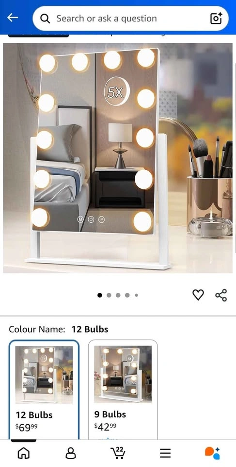 Makeup Mirror with Lights - photo 3