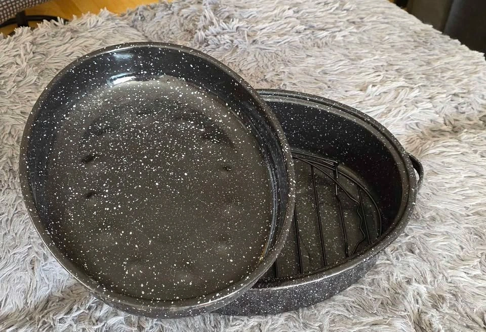 15" oval roaster and tray - photo 3